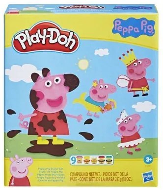 Set di Plastilina Play-Doh Hasbro Peppa Pig Stylin Set