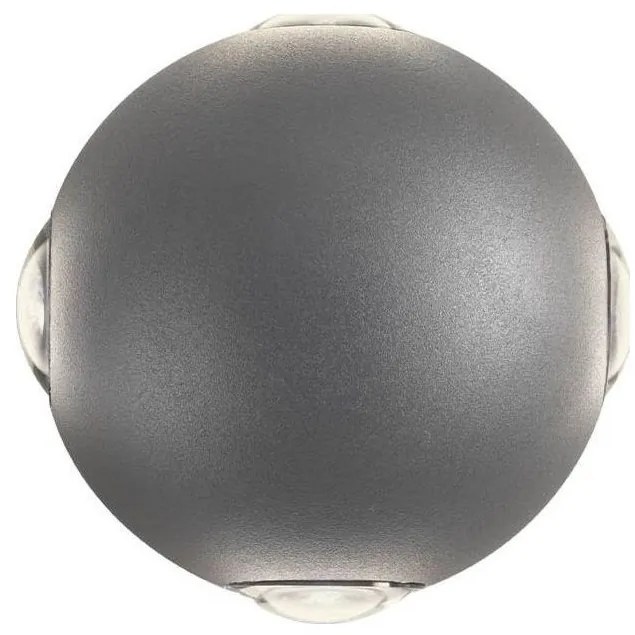 Redo 90500 -Applique a LED da esterno MILESTONE 4xLED/3W/230V IP54 antracite