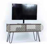 Mobile porta tv noce nero industrial urban cm cm 106 x 30 x 48 h EFFEZ