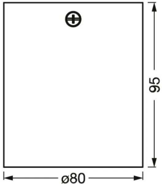 Osram - Faretto SPOT 1xGU10/7W/230V bianco