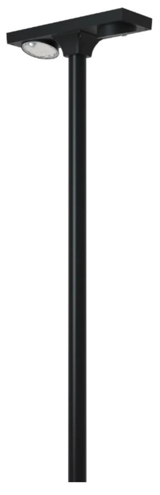 Lampione ad Energia Solare 4800 Lumen Doppia Fonte Luminosa