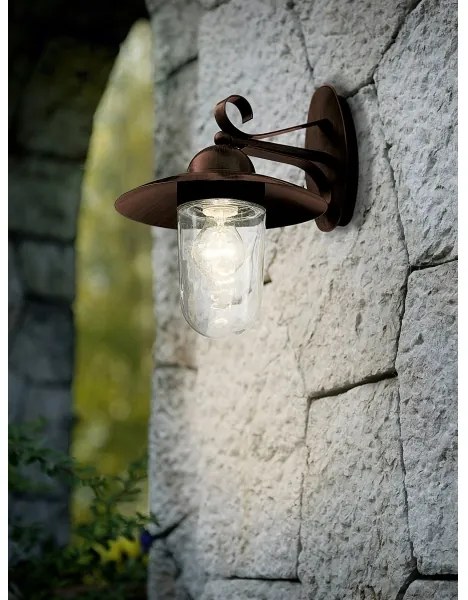 EGLO 83589 - Applique da esterno MILTON 1xE27/60W