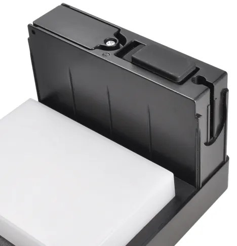 Solight WO7202 - Lampada solare LED con sensore PALERMO LED/5W/2000mAh IP54 nero