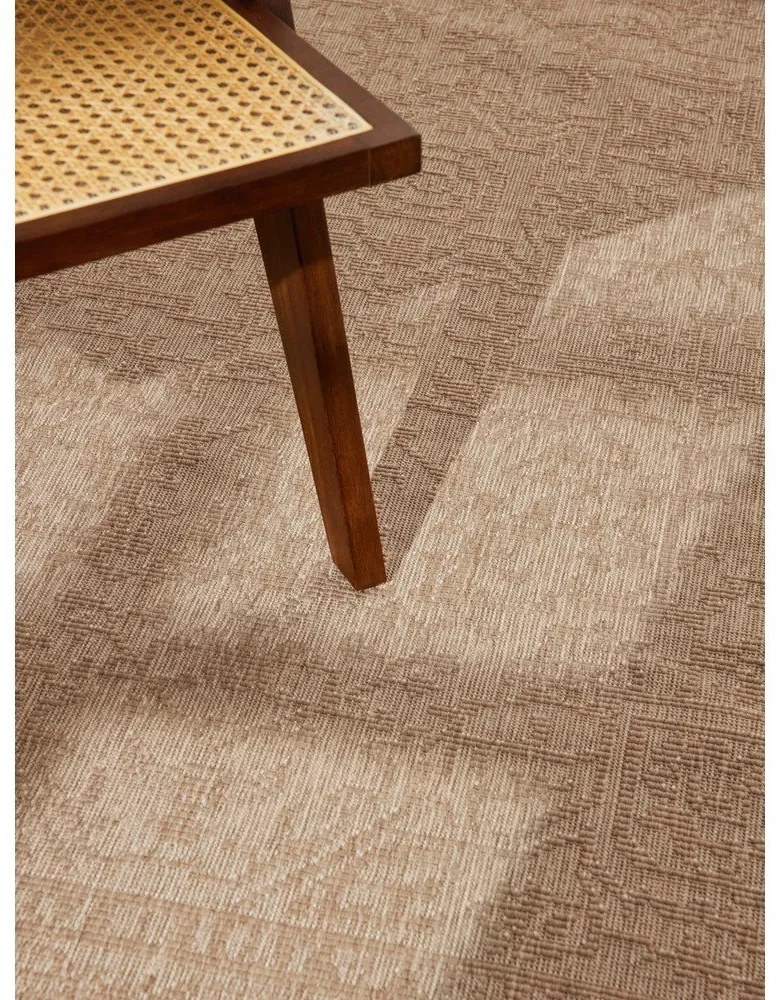 Tappeto da interno/esterno beige/avorio 160x230 cm Duet Kona – NORTHRUGS