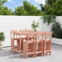 Set da Bar da Giardino 7 pz in Legno Massello di Douglas 3157816