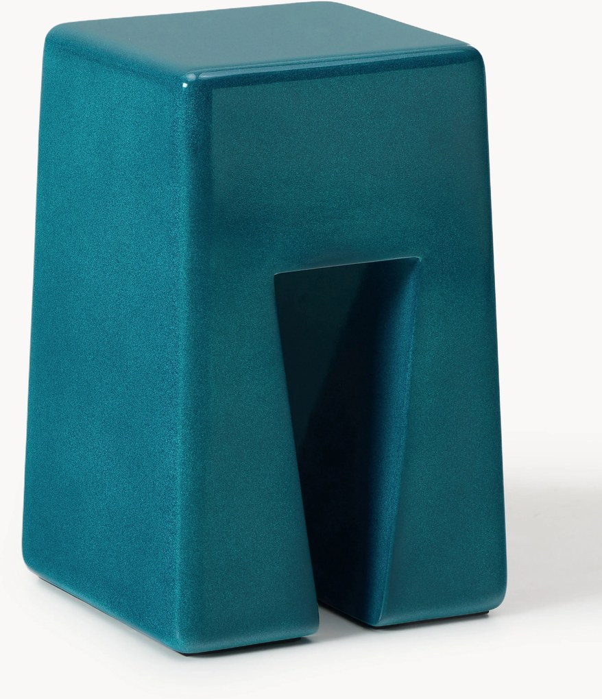 Tavolino da interno-esterno Caja, larg. 33 cm
