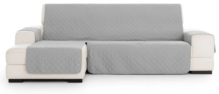 Copridivano grigio a quattro posti con penisola Urban 2 - Casa Selección