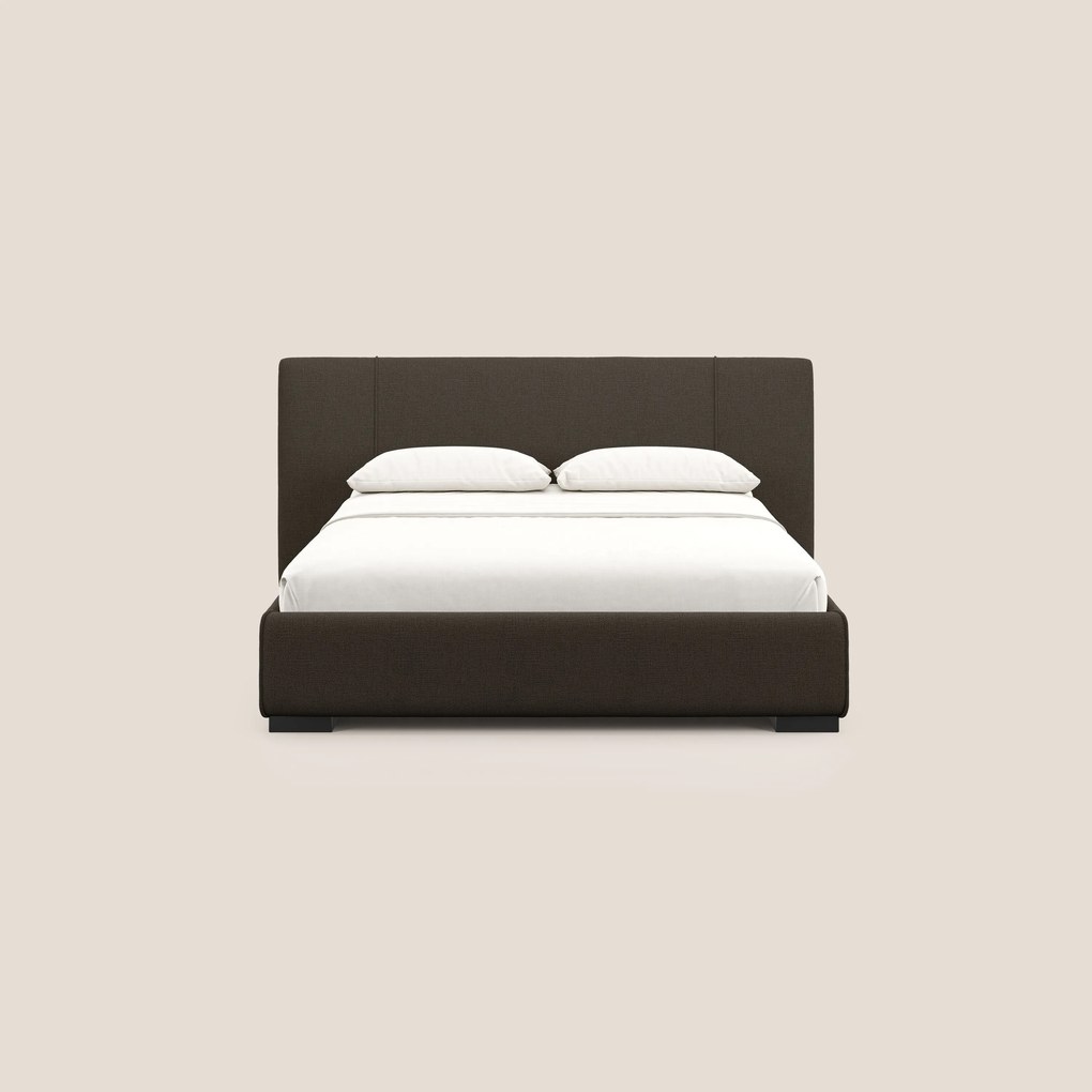 Omero letto imbottito contenitore sfoderabile in tessuto fiammato impermeabile T14