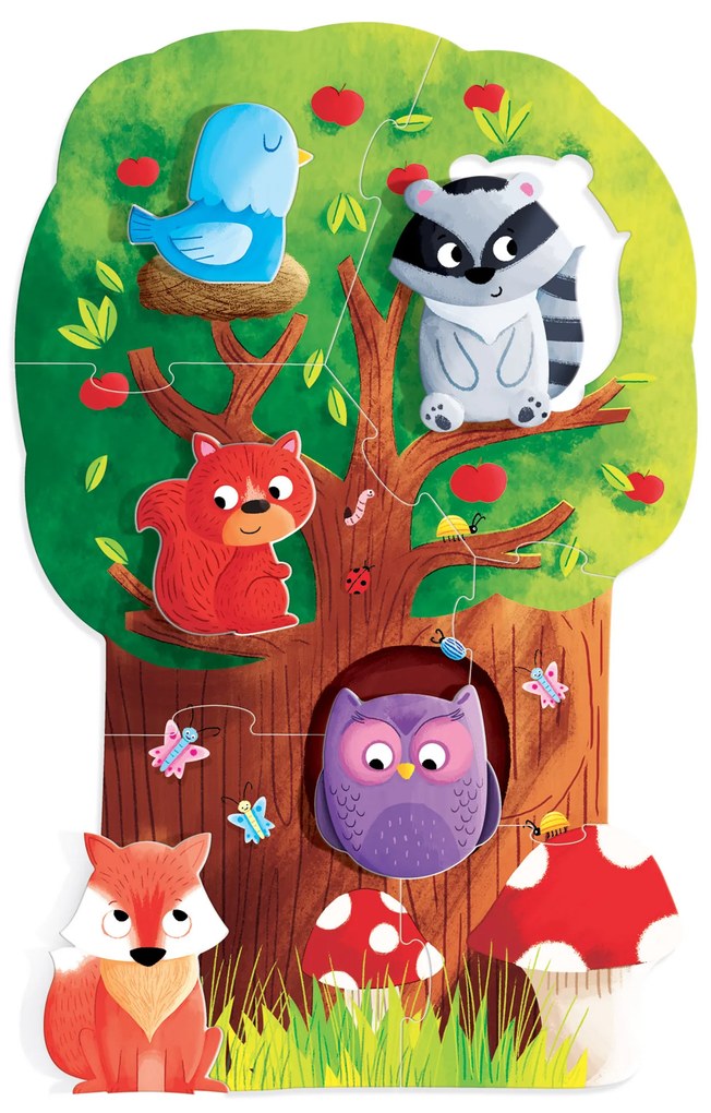 HEADU: Montessori - First Puzzle the Forest