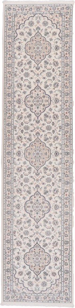 Nain Tappeto persiano 90x390 (Iran) Annodato A Mano