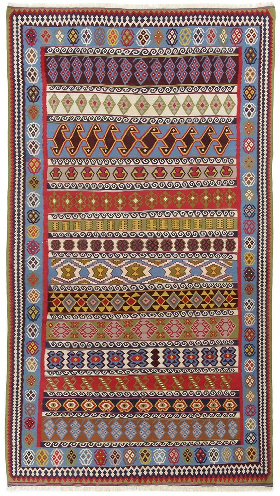 Kilim Tappeto persiano 160x300 (Iran) Tessuto A Mano