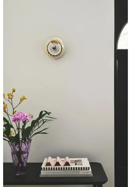 Nordlux - Lampada da parete CHISELL 1xE14/25W/230V ottone