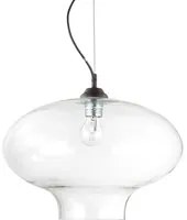 Lampada sospensione Bistro' trasparente D400xH545-2295mm