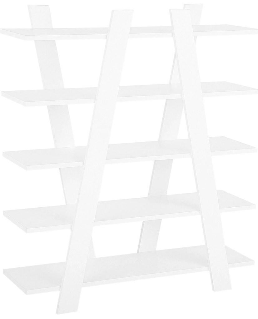 Set di mobili da ufficio bianco e grigio scuro ESCALANTE/FRISCO Beliani