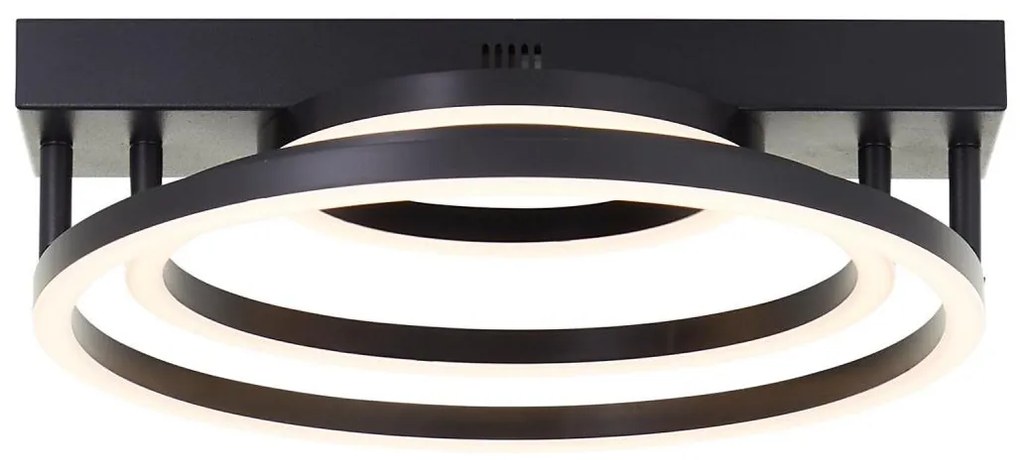 Brilliant - plafoniera LED dimmerabile PEDLEY LED/36W/230V nera