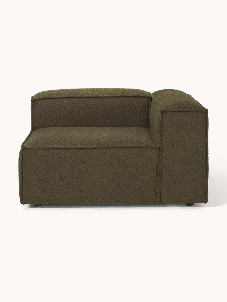 Modulo angolare in bouclé Lennon