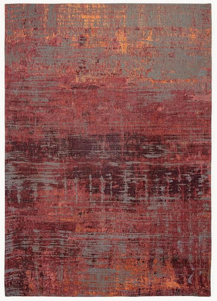 Tappeto jacquard lavabile da interno-esterno Streaks