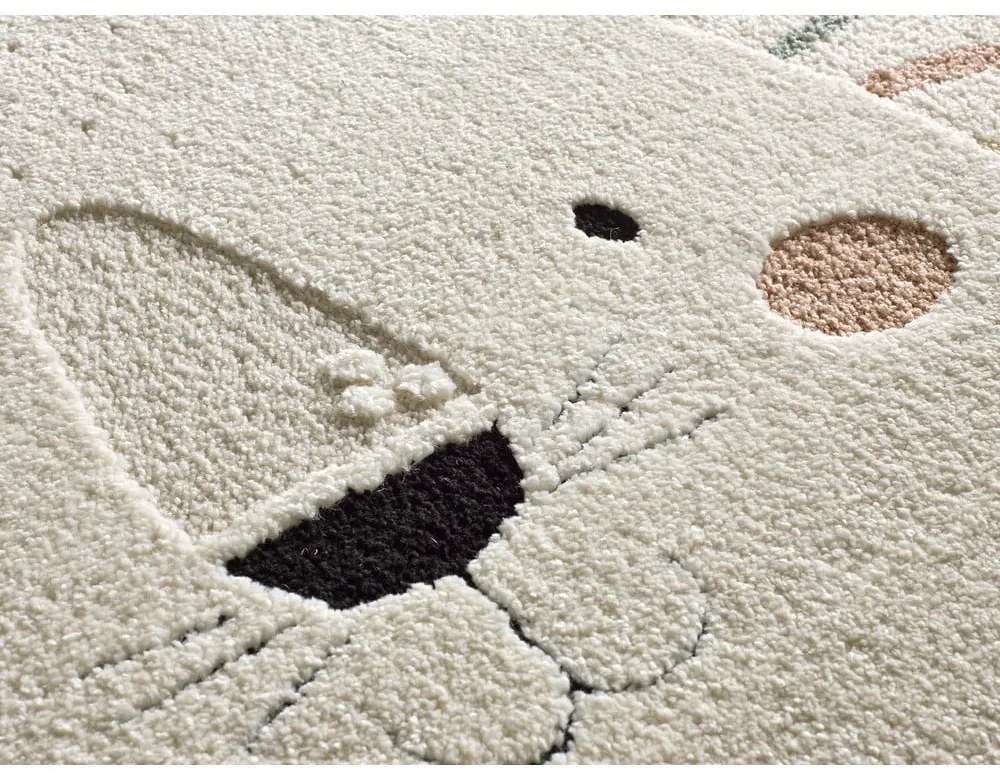 Tappeto per bambini color crema ø120 cm Clown – Universal