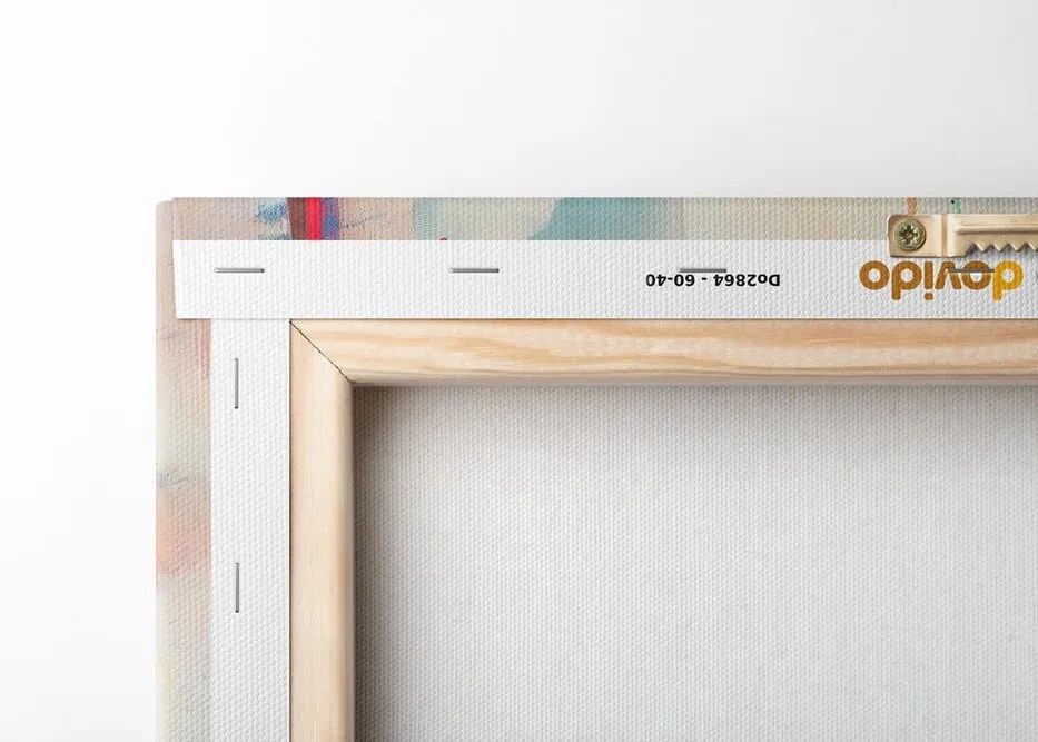 Quadro su tela – Capriolo con imitazione di pittura