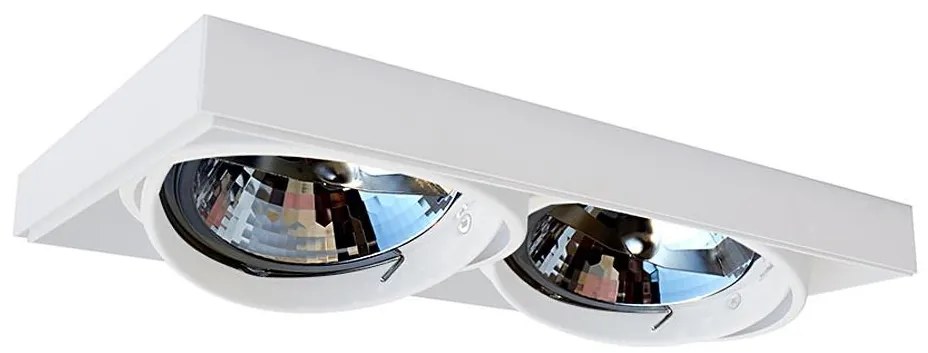 Zuma Line 94364-WH - Lampada da incasso ONEON 2xGU10-AR111/15W/230V bianca