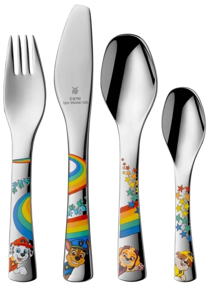 WMF - Set di posate per bambini Paw Patrol 4pz