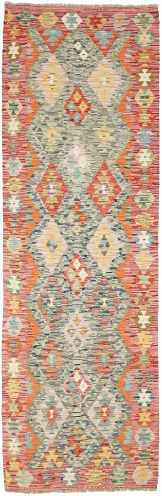 Kilim Tappeto 90 x 290 (Pakistan) Tessuto A Mano