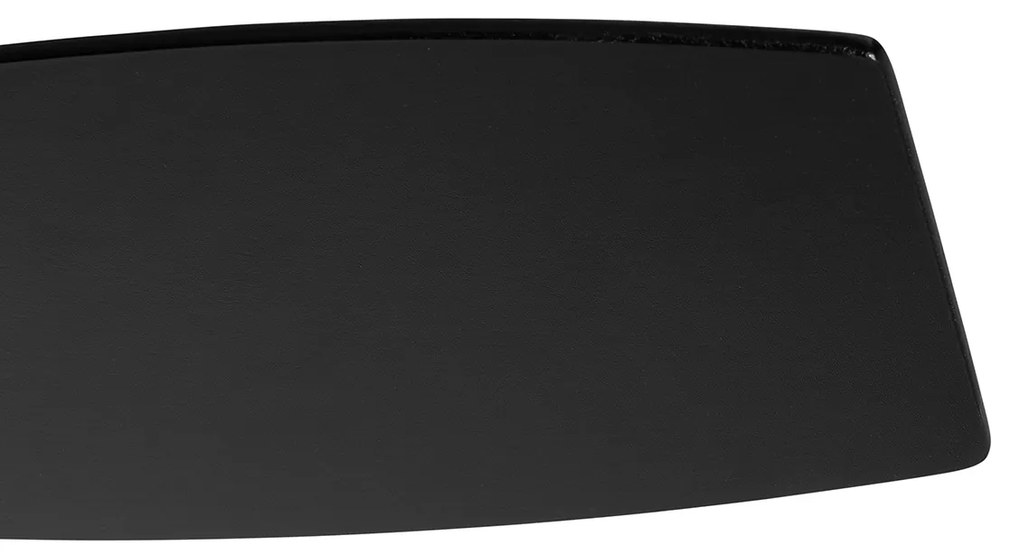 Ventilatore da soffitto per esterni nero 91,3 cm con LED dimmerabile e telecomando IP44 - Toledo