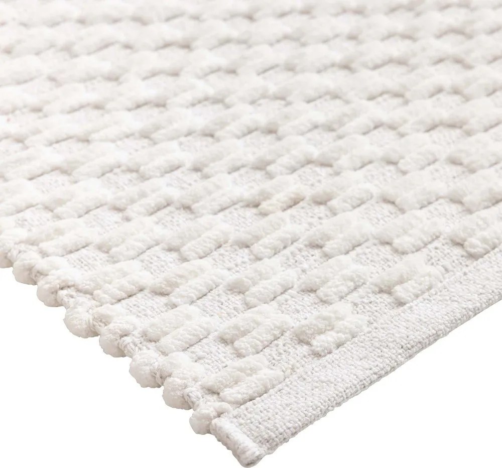 Tappetino per il bagno color crema 50x80 cm Lois – douceur d'intérieur