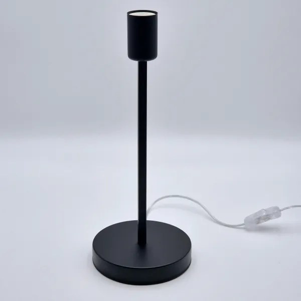 Lampada da tavolo ASTRID 1xE27/60W/230V nero lucido