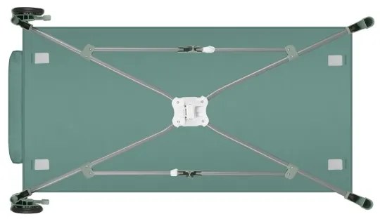 Lionelo - Lettino da viaggio STEFI PLUS Verde oliva