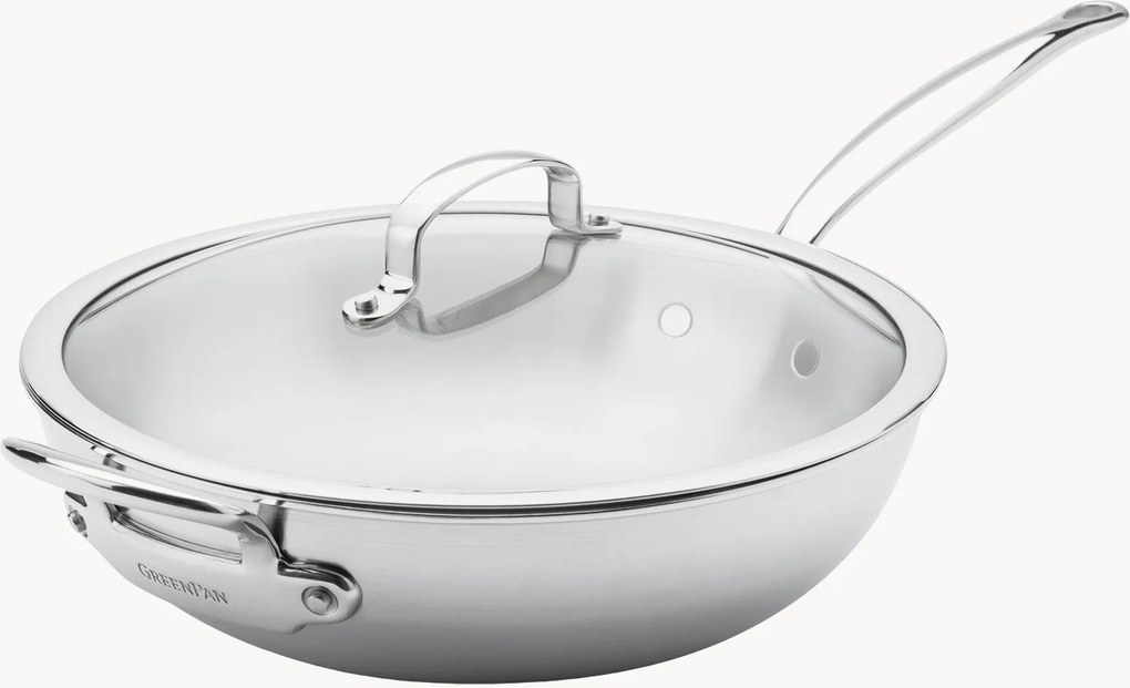 Wok con coperchio antiaderente Premiere
