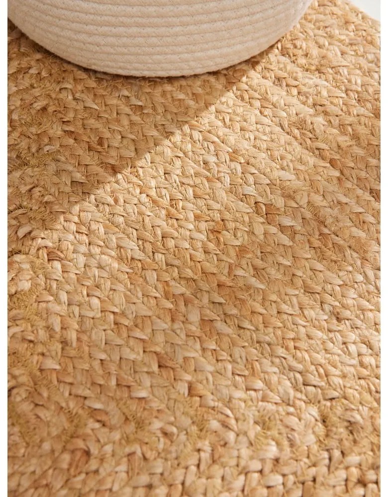 Passatoia di colore naturale in iuta reversibile e tessuta a mano 80x200 cm Sharmila Natural Brown – Hanse Home