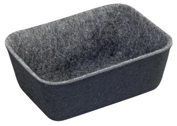WENKO 64502100 - Organizzatore per cassetto FELT 28,5x20 cm grigio