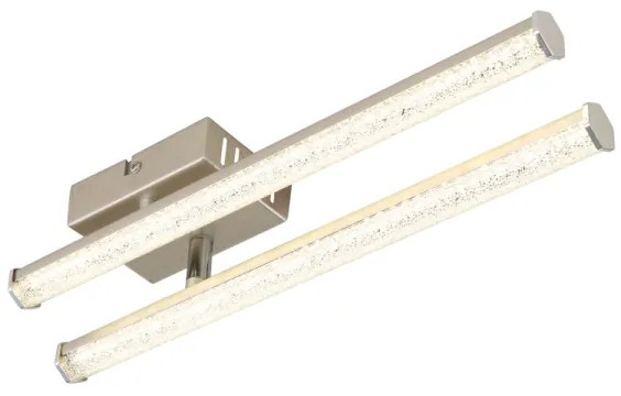 Globo 67346-12 - Plafoniera LED KIRINA LED/12W/230V 4000K cromo opaco