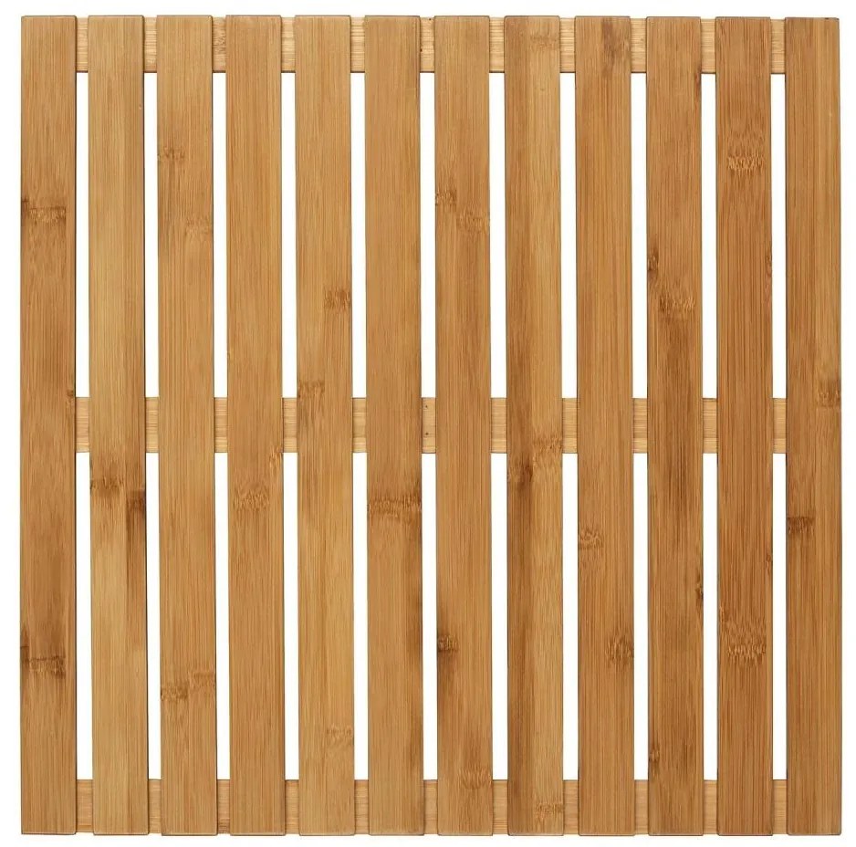 WENKO 24610100 - Tappetino BAMBUSA 50x50 cm marrone