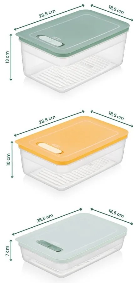 Set di contentitori alimentari 9 pz - Hermia