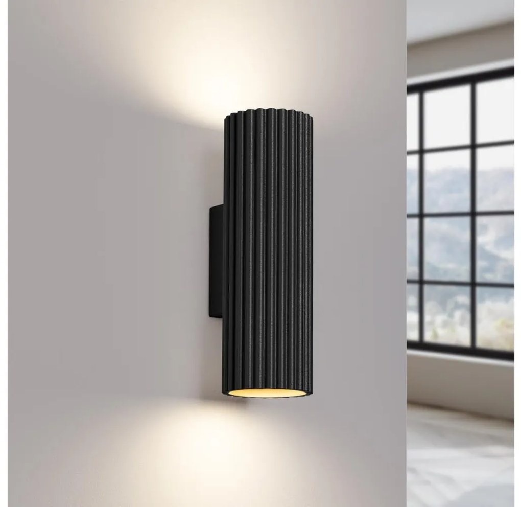 Brilagi - Applique CRESTO 2xGU10/10W/230V 20 cm nero