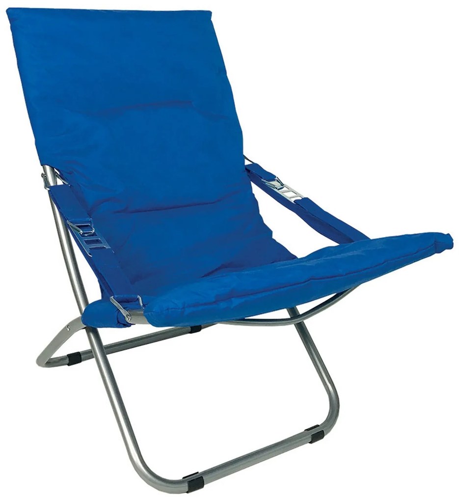 sedia sdraio 'stintino' tessuto blu royal 6128740nlm