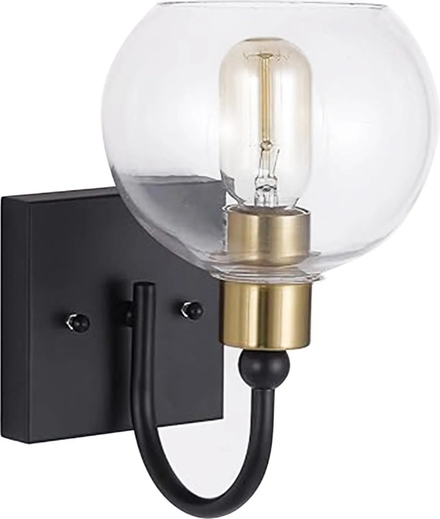 Lampada da parete black gold APP1580-1W
