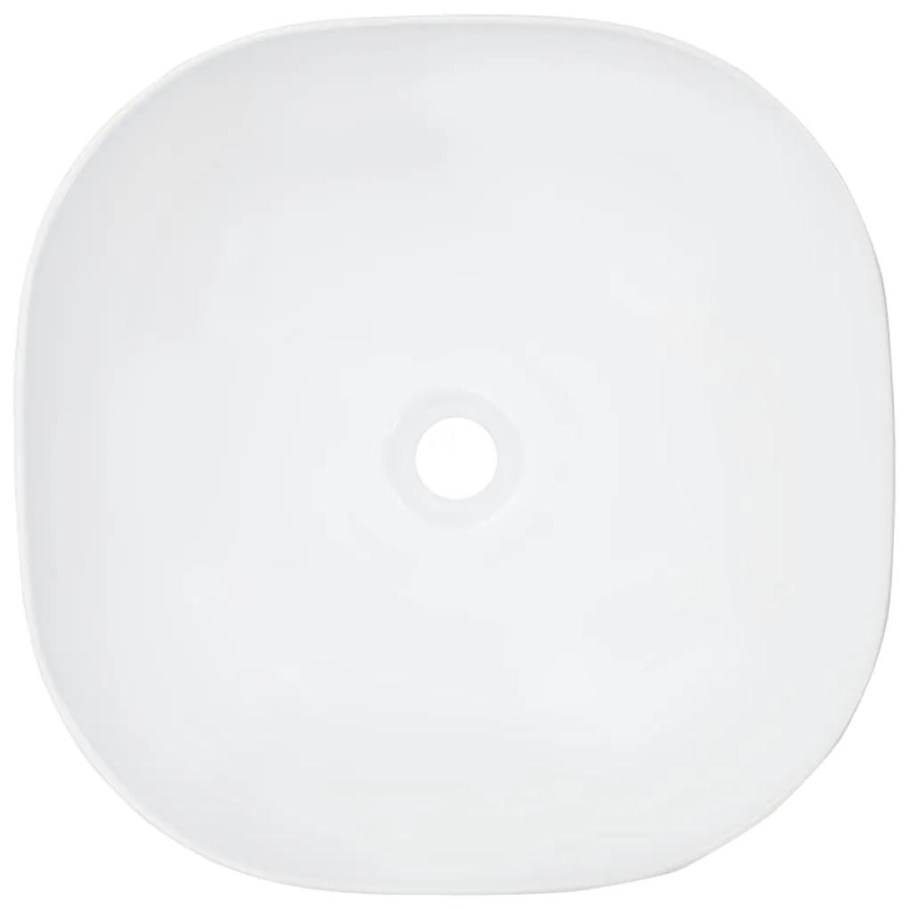 Lavandino 42,5x42,5x14,5 cm in Ceramica Bianco