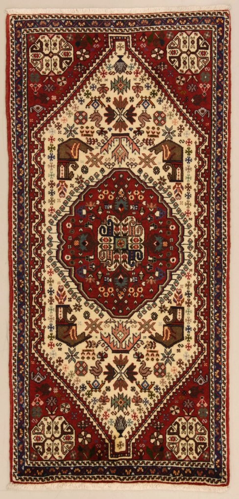 Gashghai Tappeto persiano 70x150 (Iran) Annodato A Mano