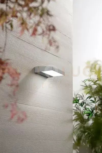 Giro applique in alluminio  grigio cemento led 14w 3000k cri?80 220...