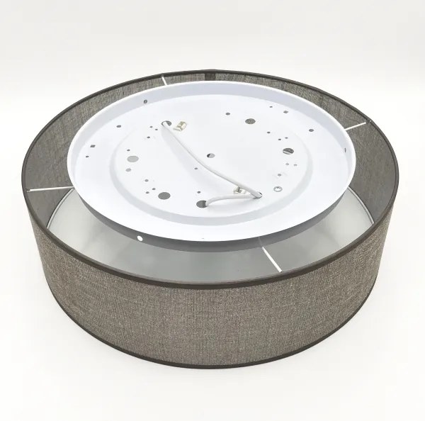 Plafoniera SIRJA 2xE27/15W/230V Ø 45 cm marrone