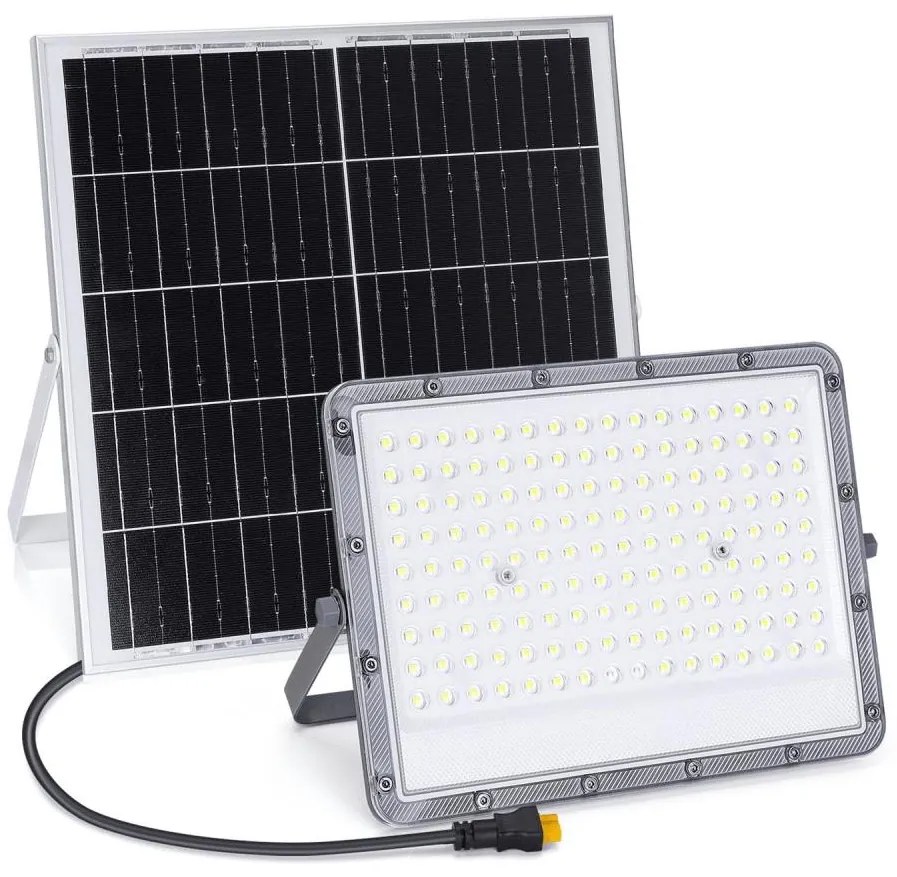Aigostar - LED Faro solare dimmerabile LED/200W/3,2V IP65 + +TC