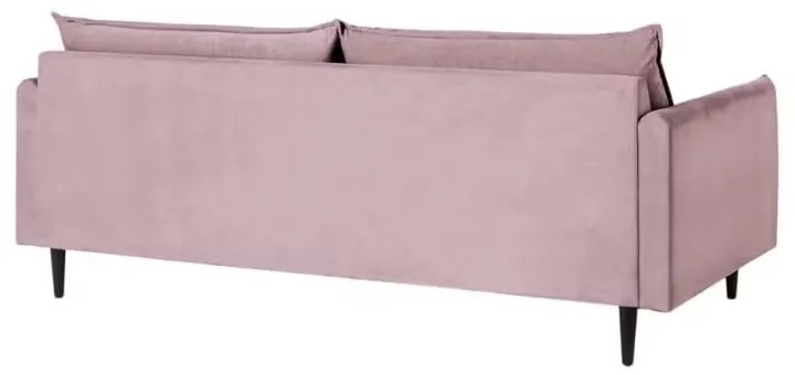 Divano lavanda con rivestimento in velluto 203 cm Juli – Ropez