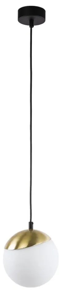 Jupiter 1718 - Lampadario a sospensione con filo SANTA 1xE14/40W/230V ottone