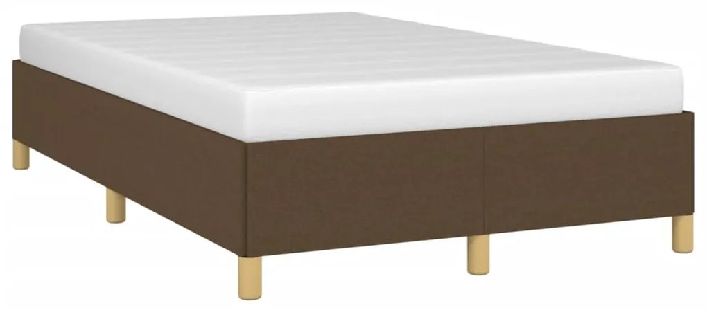 Giroletto marrone scuro 120x190 cm in tessuto