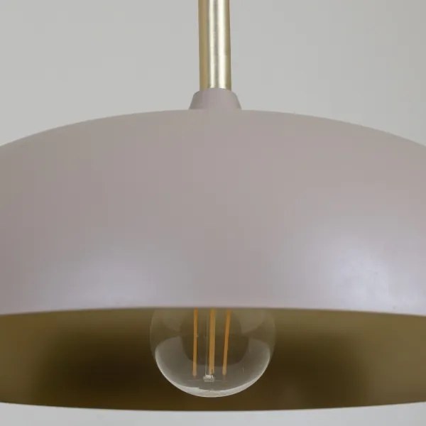 Brilagi - Lampadario a sospensione con filo ABRAHAM 1xE27/60W/230V diametro 45 cm beige