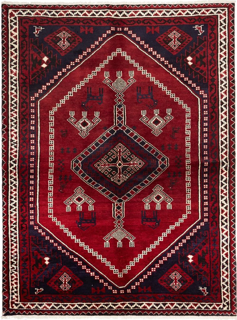 Lori Tappeto persiano 250 x 180 Rosso (Iran) Annodato A Mano