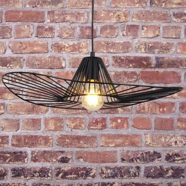 Lampadario su corda ABANO 1xE27/20W/230V